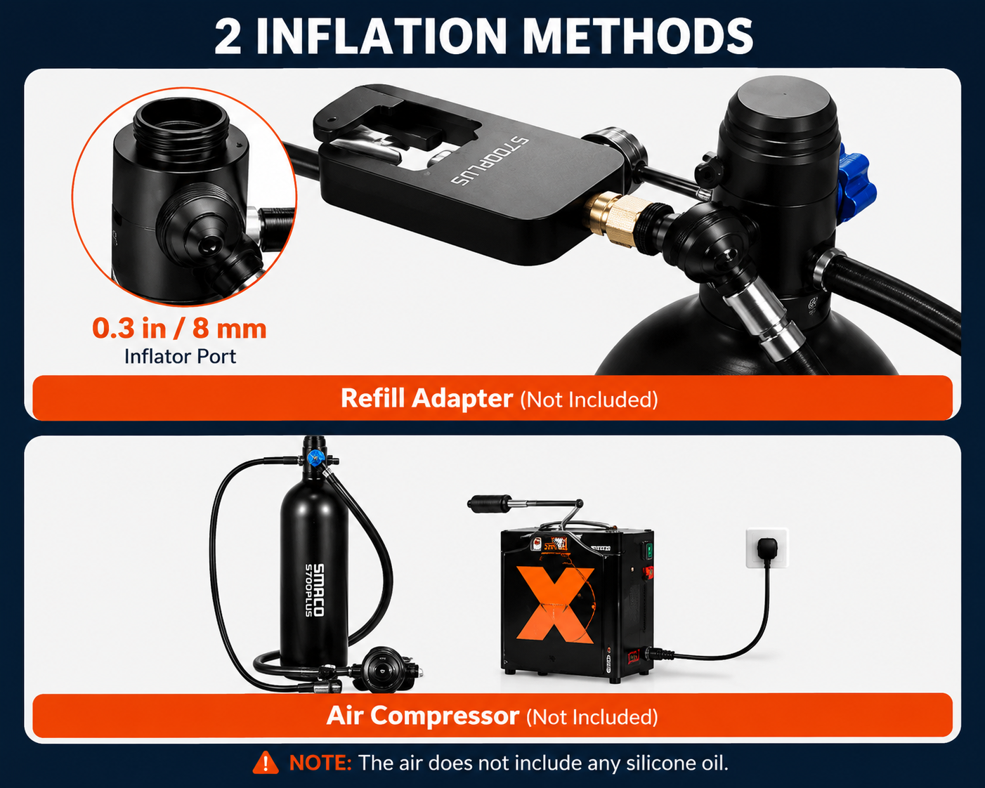 Vevor ProDive Mini Scuba Tank — 1.9L Portable Underwater Breathing System