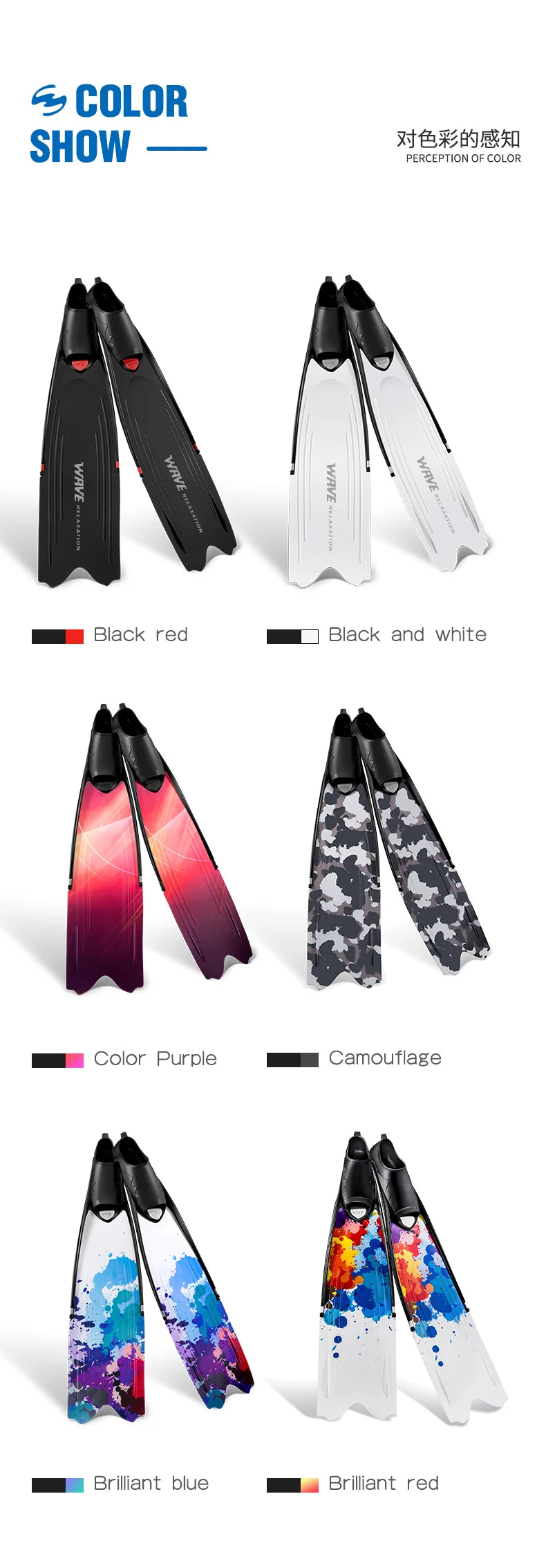 Elite Long Blade Freediving Fins – Built for Speed, Depth & Performance