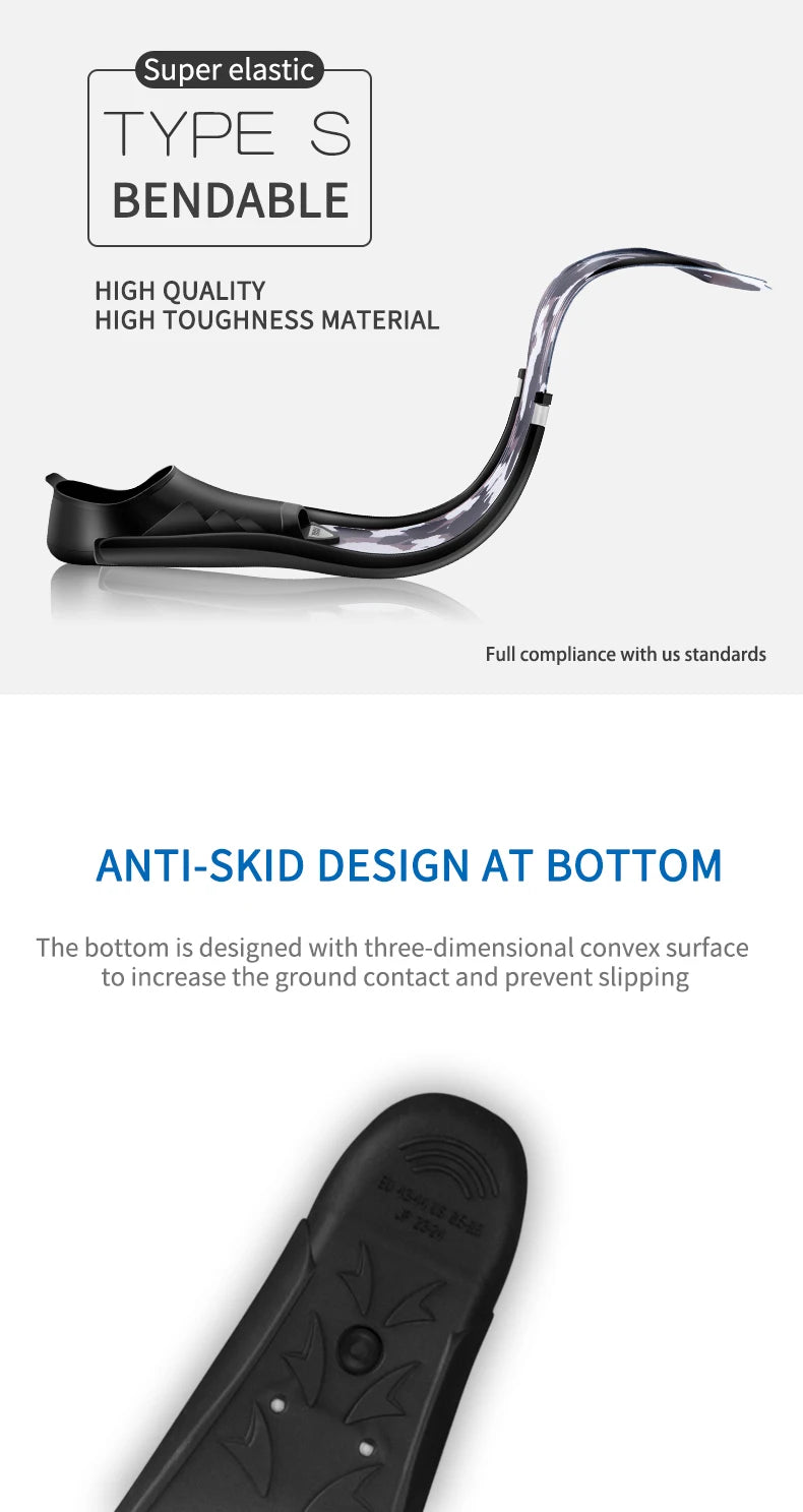 Elite Long Blade Freediving Fins – Built for Speed, Depth & Performance