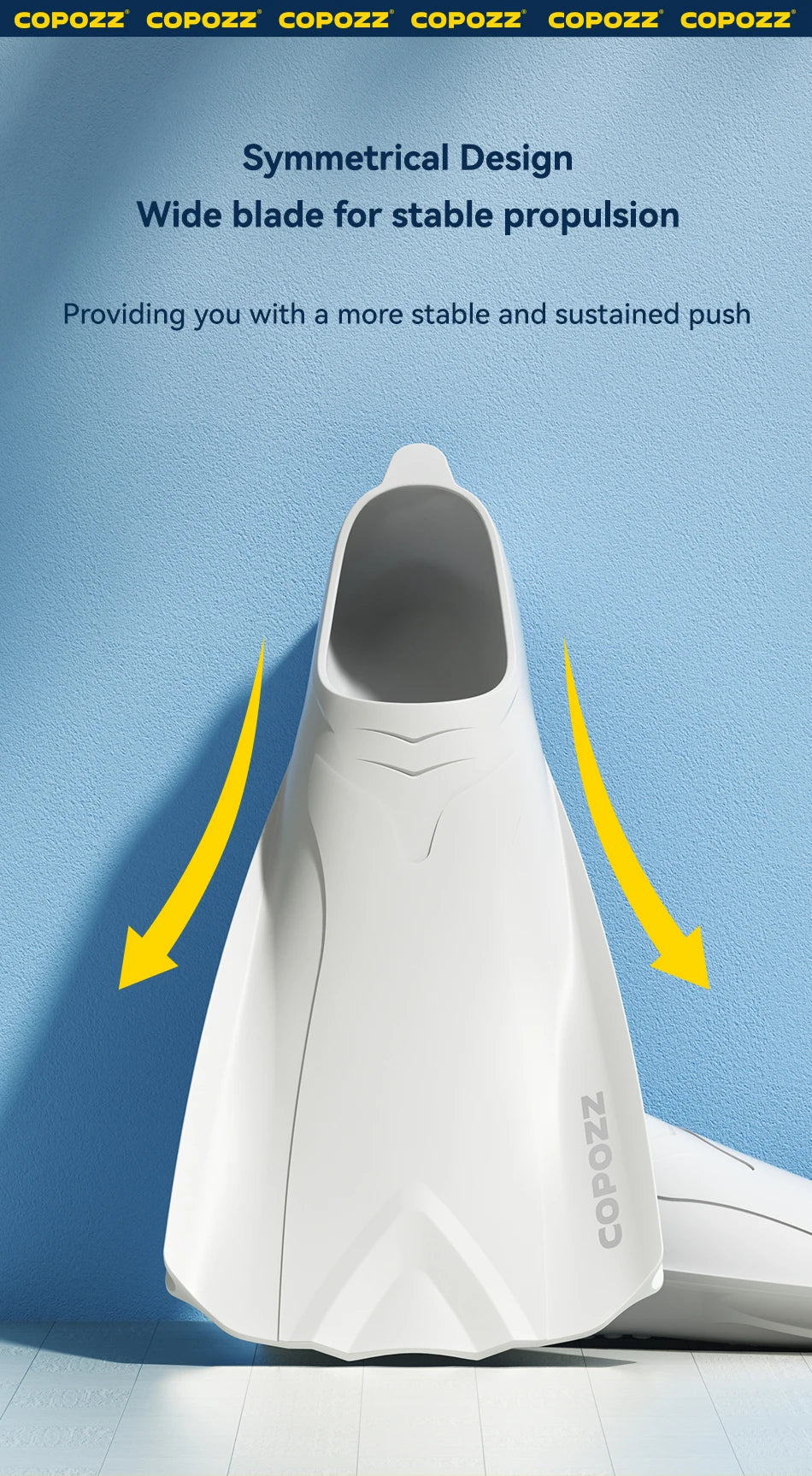 COPOZZ Performance Swim Fins – Speed & Comfort Underwater