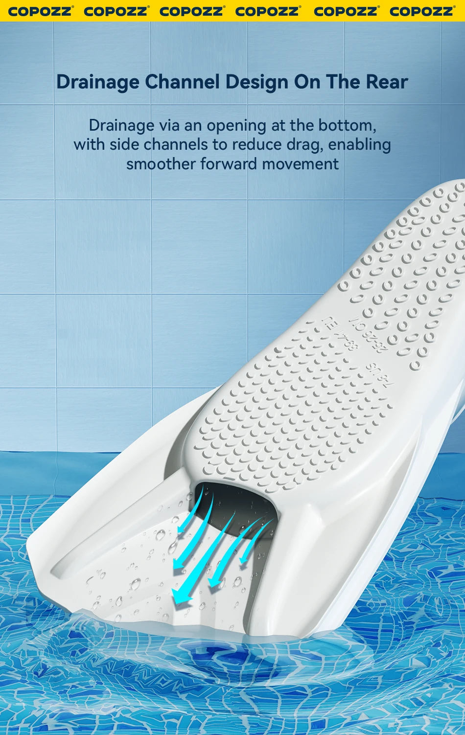 COPOZZ Performance Swim Fins – Speed & Comfort Underwater