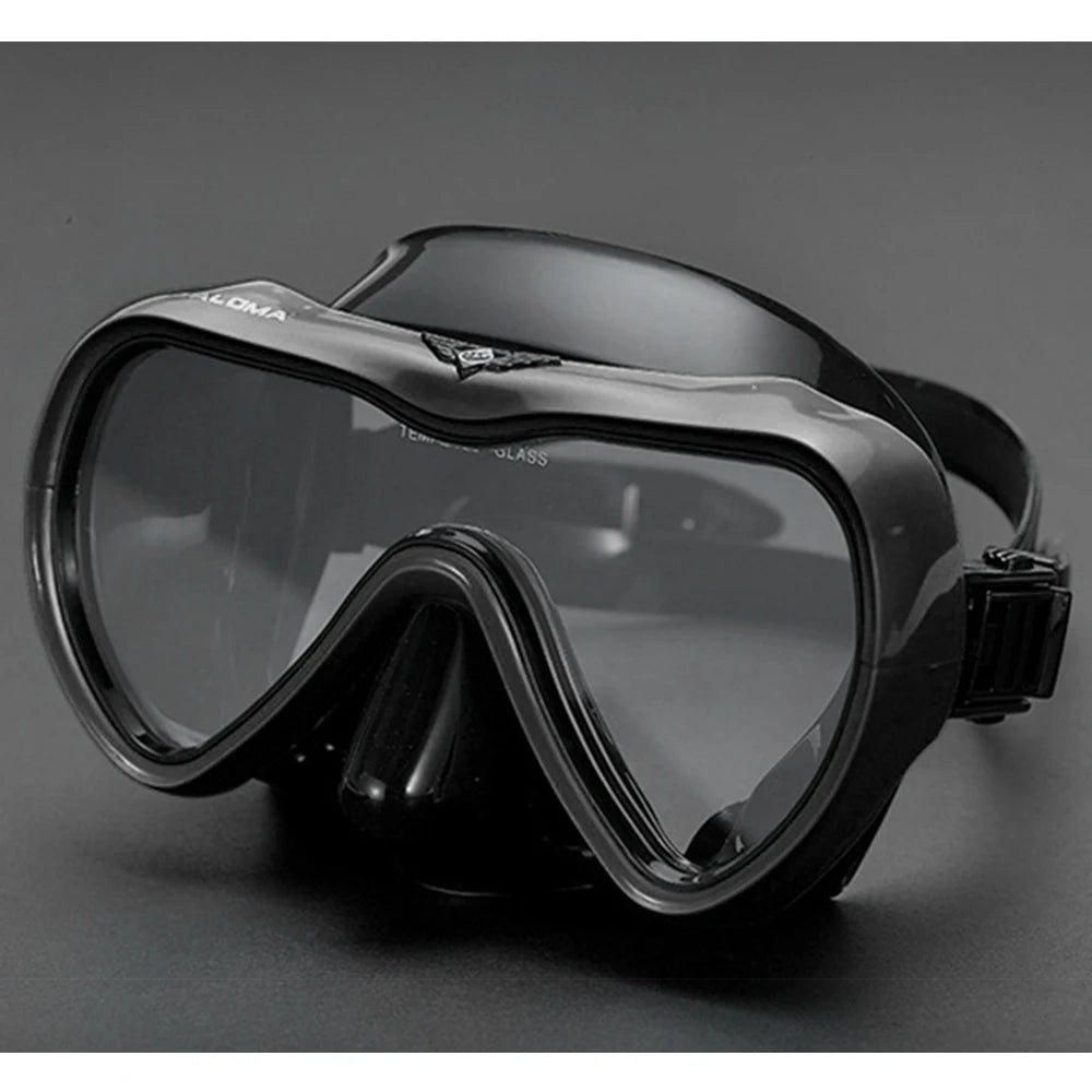 Leakproof Snorkel Set – Anti-Fog Diving Mask & Dry Top Snorkel