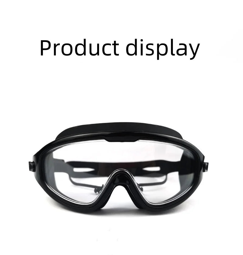 HD Swimming Goggles with Earplugs – Comfort & Clarity in Every Swim