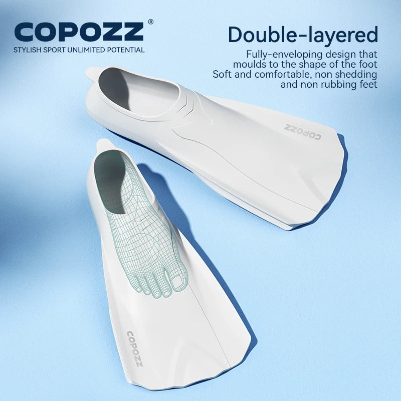 COPOZZ Performance Swim Fins – Speed & Comfort Underwater