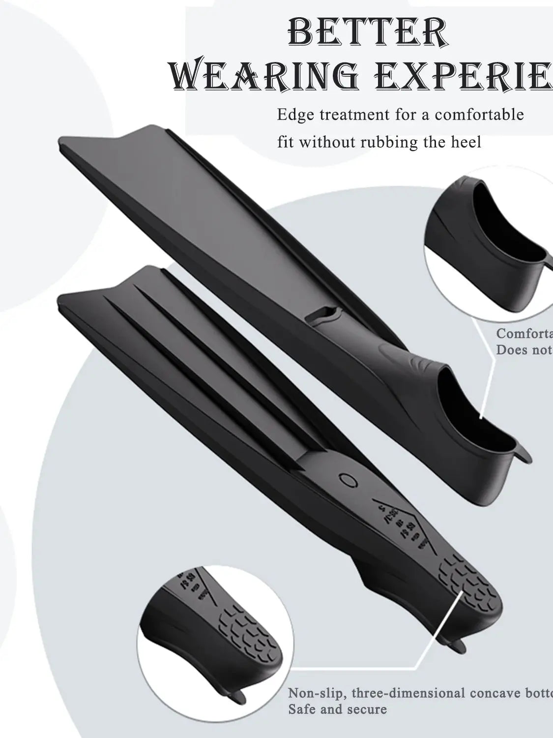 Professional Long Diving Fins – Spearfishing & Freediving Performance Fins