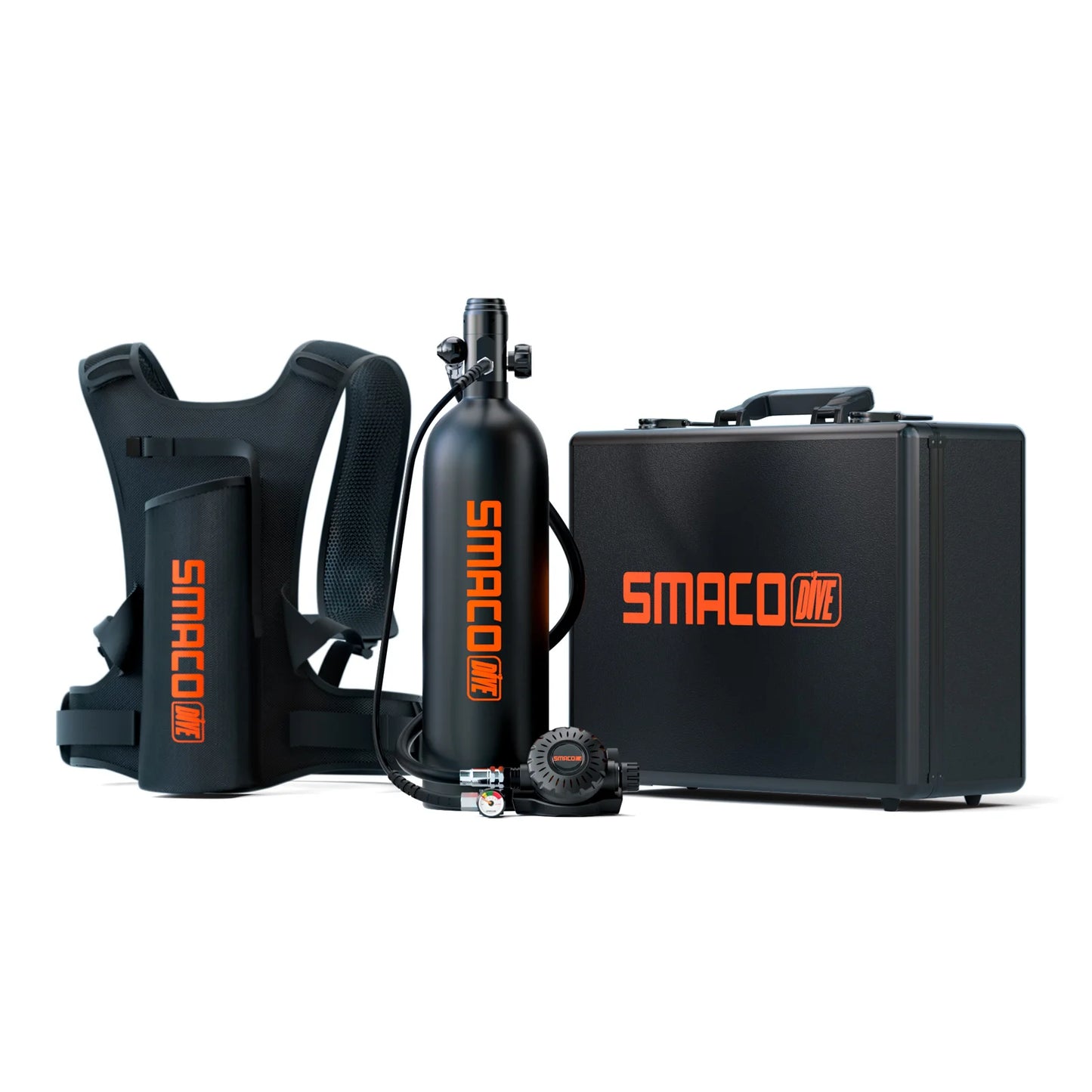 SMACO S700 Pro Mini Scuba Tank – 25-30 Minute Dive System