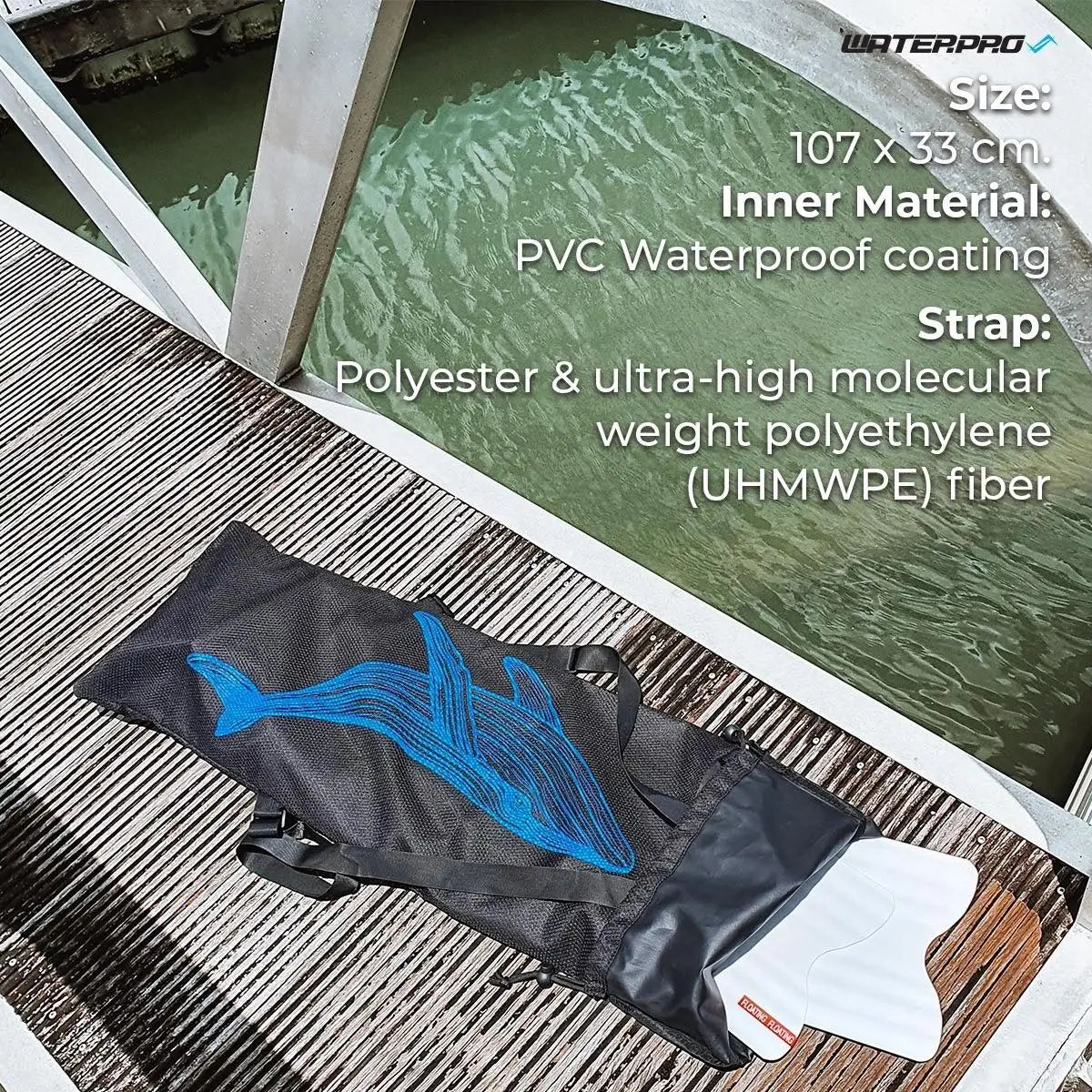 Water Pro Long Fin Gear Bag – Built for Divers & Freedivers