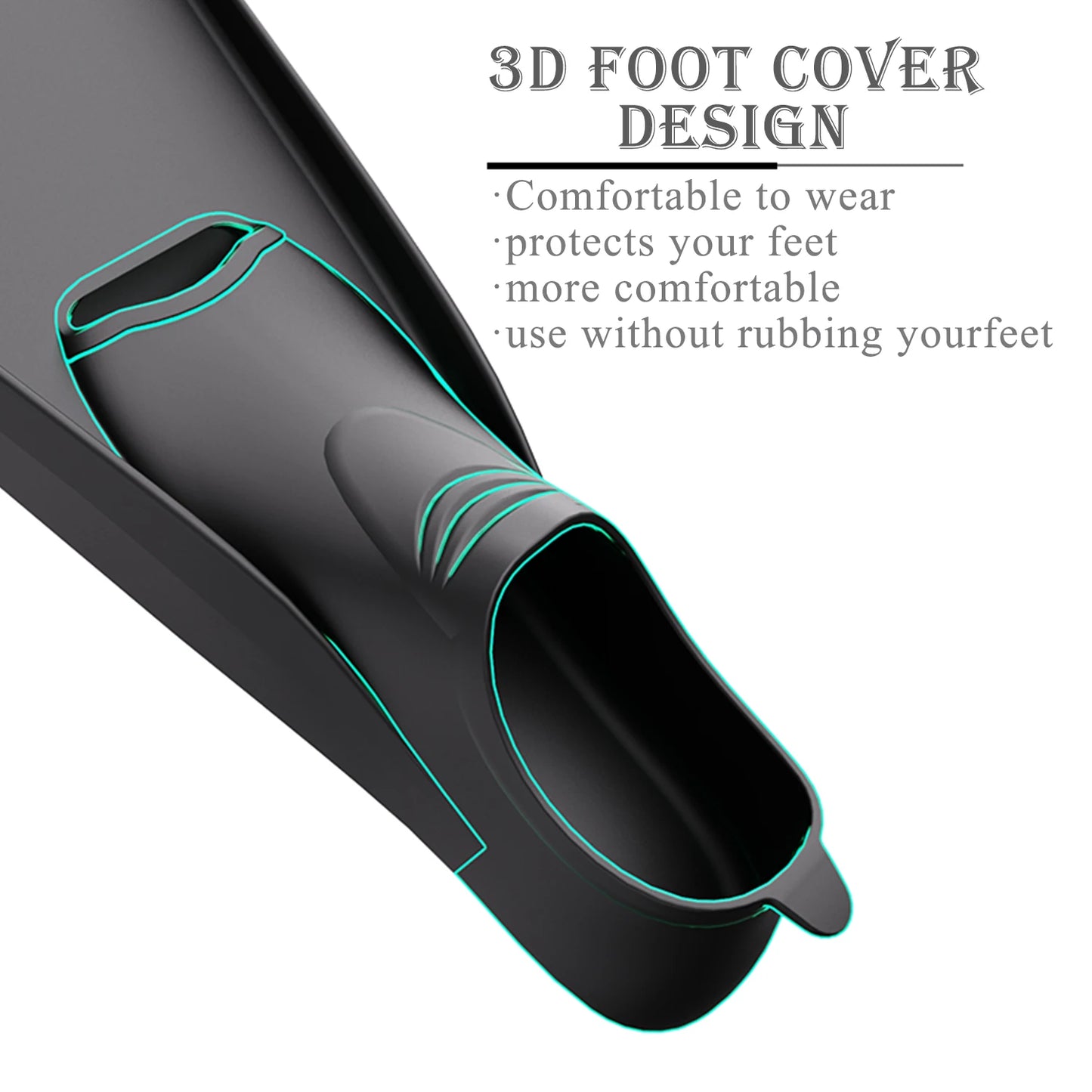 Professional Long Diving Fins – Spearfishing & Freediving Performance Fins