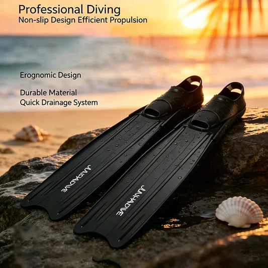 Freediving Long Fins F6813 – Lightweight Performance Swim Flippers