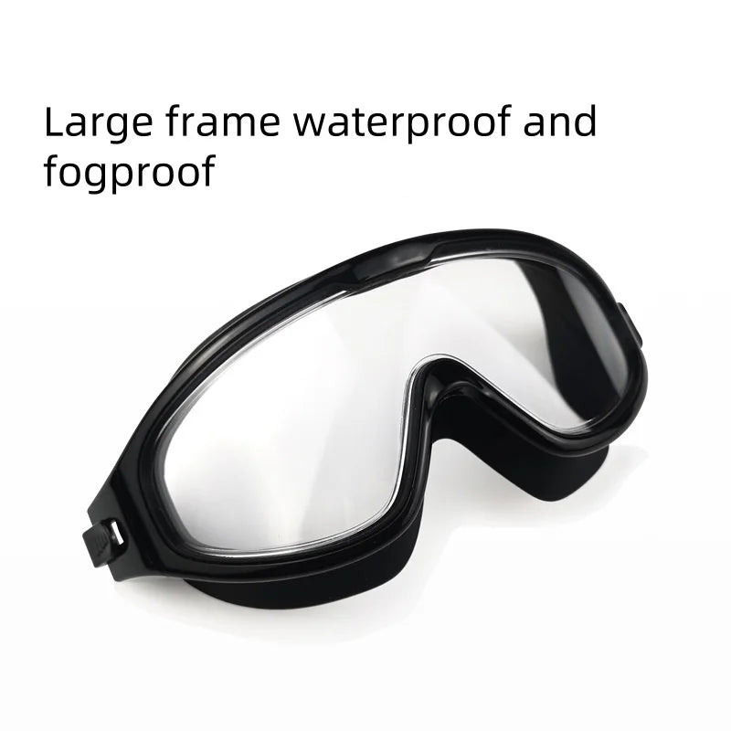 HD Swimming Goggles with Earplugs – Comfort & Clarity in Every Swim