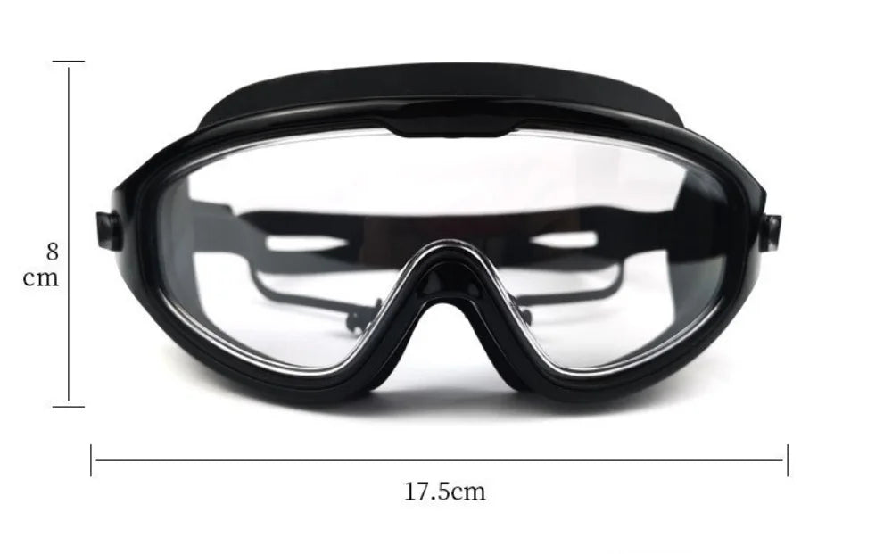 HD Swimming Goggles with Earplugs – Comfort & Clarity in Every Swim