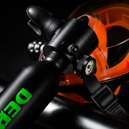 DEDEPU Portable Scuba Tank with Full Face Mask – Explore More Underwater